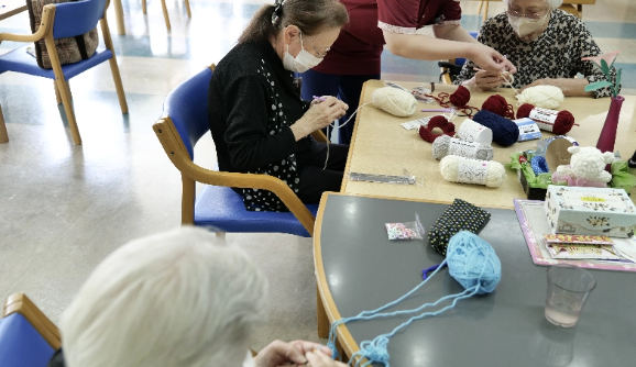 工作するサービス利用者